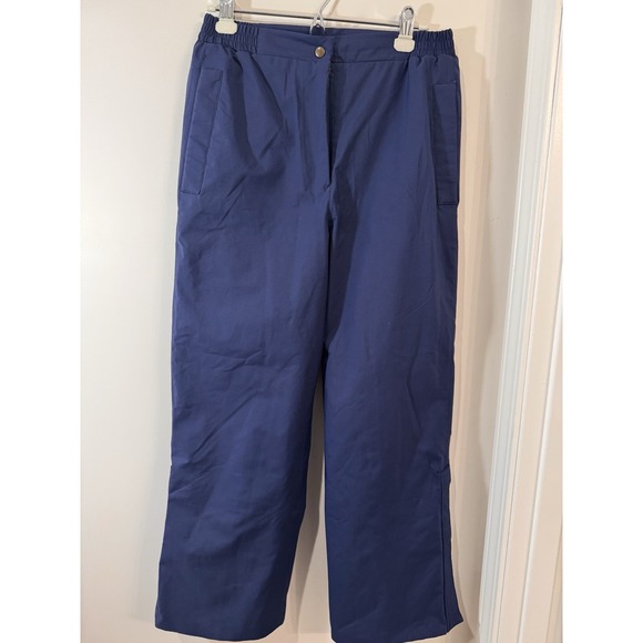 Tourney Gore-Tex Pants Womens Medium 27X27 Navy Blue Golf Trousers Waterproof - Picture 1 of 9
